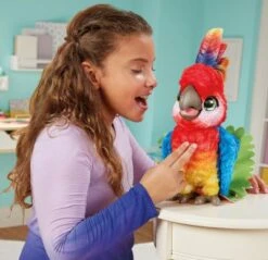 FurReal Pauli, Mein Singender Plappagei -Billiges Spielzeug Geschäft 8605677 03