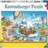 Ravensburger 2er Set Puzzle, Je 24 Teile, 26x18 Cm, Urlaub Am Meer