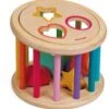 Janod Holz-Sortierspiel Rolltrommel